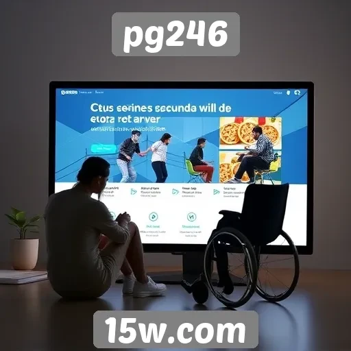 Acessibilidade no site pg246 é destaque